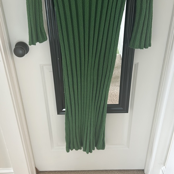 FREE PEOPLE Beach WOMEN'S Wanda Sweater Dress Cowl Neck  size L - Picture 4 of 9